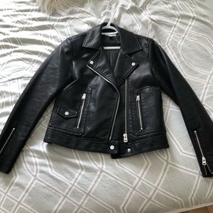 Leather Jacket from Topshop